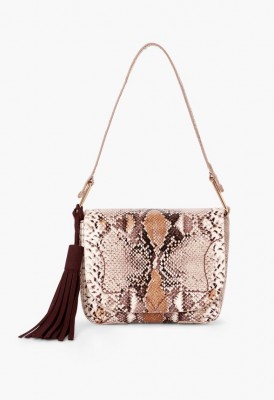 L. Tassel Shoulder Bag